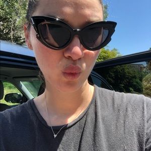 Cat eye sunglasses